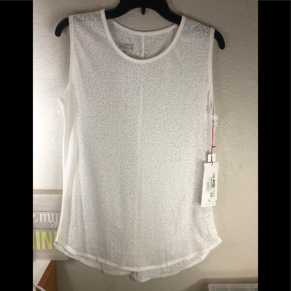 Carve cannon sleeveless tee NWT sz M